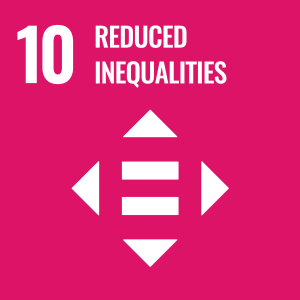 Image displaying the United Nations Sustainable Development Goal 10
